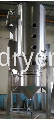 Peticide granule Fluidized Granulator